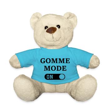 GOMMEMODE 2 - Teddy Bear - atoll blue - Front