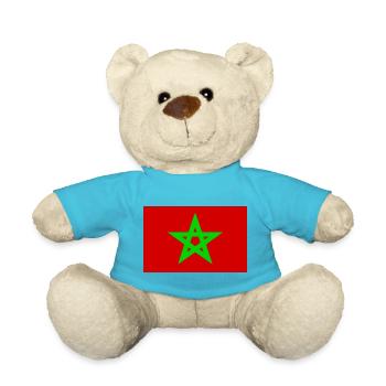 Marokko - Teddy - Atollblau - Vorne