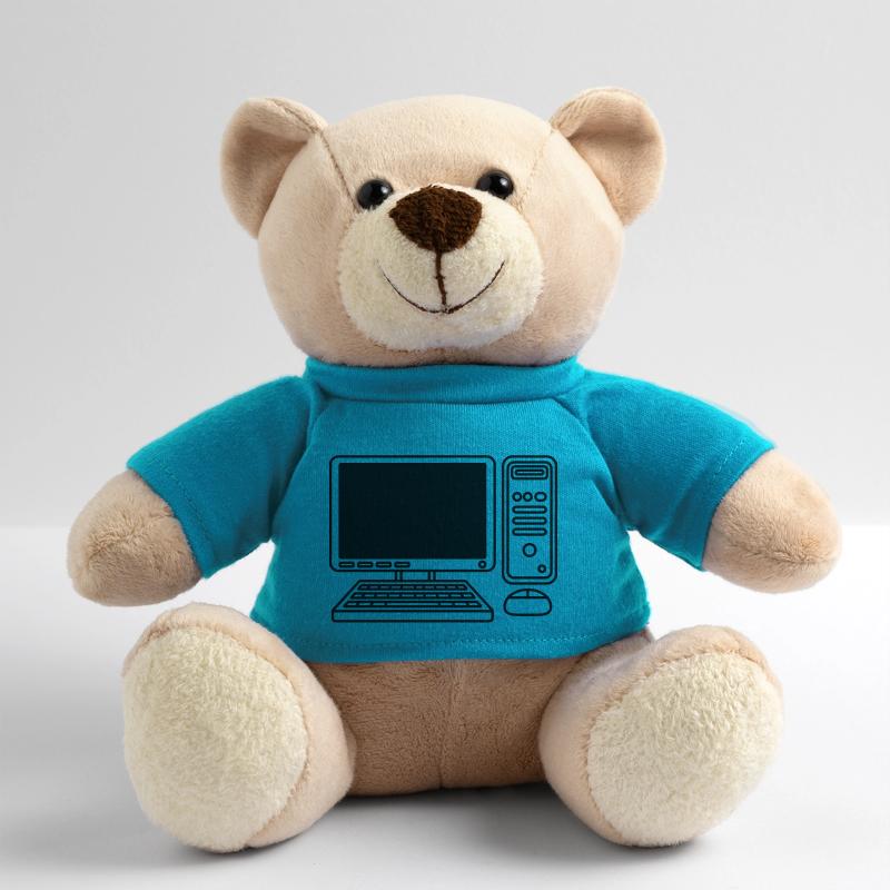 Screen Keyboard Mouse Computer Teddy Bear