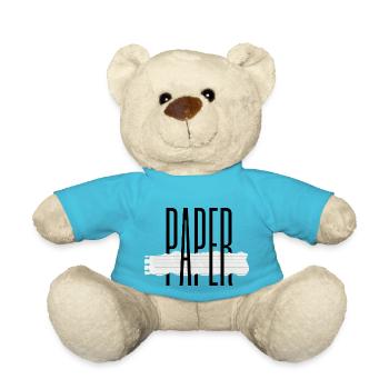 Papier - Teddy - Atollblau - Vorne