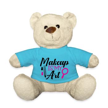Makeup Is My Art - Teddy - Atollblau - Vorne