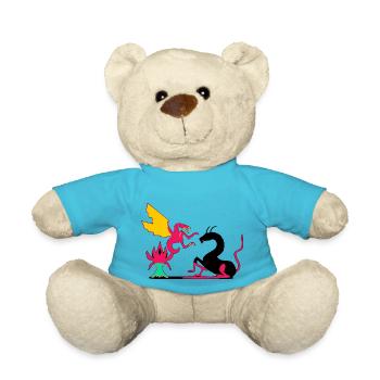 Der Kampf - Teddy - Atollblau - Vorne