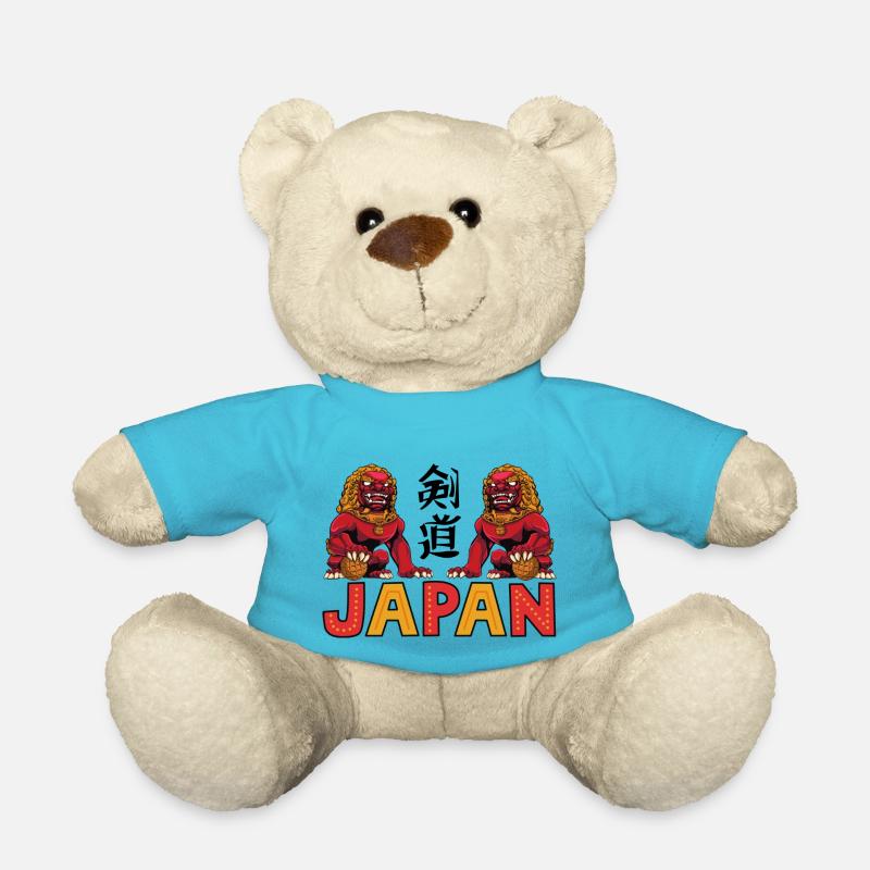 Lion d’or - Nounours - bleu outremer