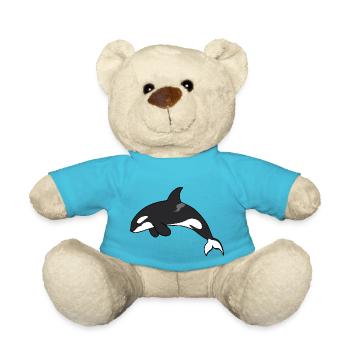 Meerestiere - Teddy - Atollblau - Vorne
