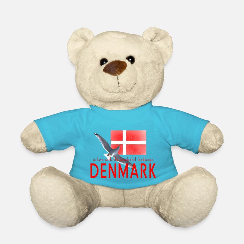 Dänemark Möwe - Teddy - Atollblau