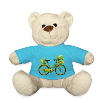 Bicycle - Environmental protection - Teddy Bear - atoll blue - Front