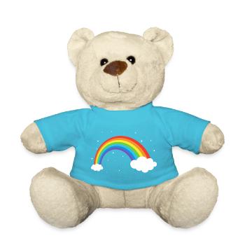 Arche arc-en-ciel cosmique - Nounours - bleu outremer - Devant