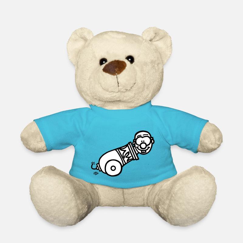 Le - Nounours - bleu outremer