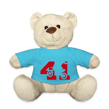 Moto 41 Biker - Teddy - Atollblau - Vorne
