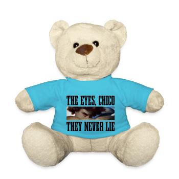 The eyes, Chico they never lie - Teddy - Atollblau - Vorne