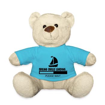 Sailing Water Sports Wind - Teddy Bear - atoll blue - Front