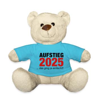 Aufstieg 2025 Das ging ja einfach - Teddy - Atollblau - Vorne