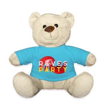 RÊVE PARTY #1 - let's talk - Nounours - bleu outremer - Devant
