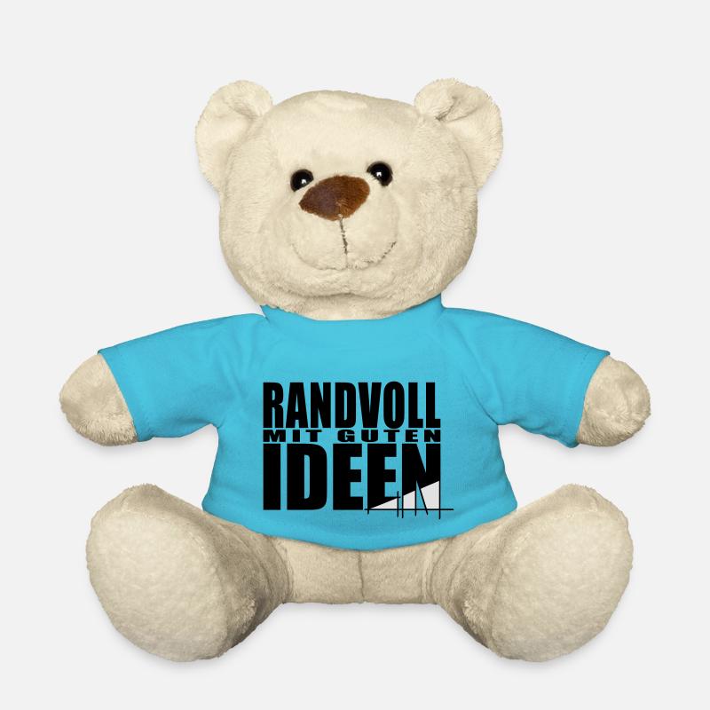 Randvoll mit guten Ideen - Teddy - Atollblau