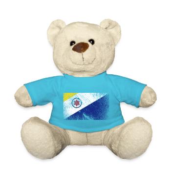 Pavillon Bonaire - Vintage Grunge - Nounours - bleu outremer - Devant