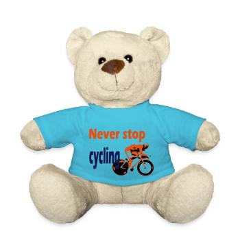 Cycling - Teddy Bear - atoll blue - Front