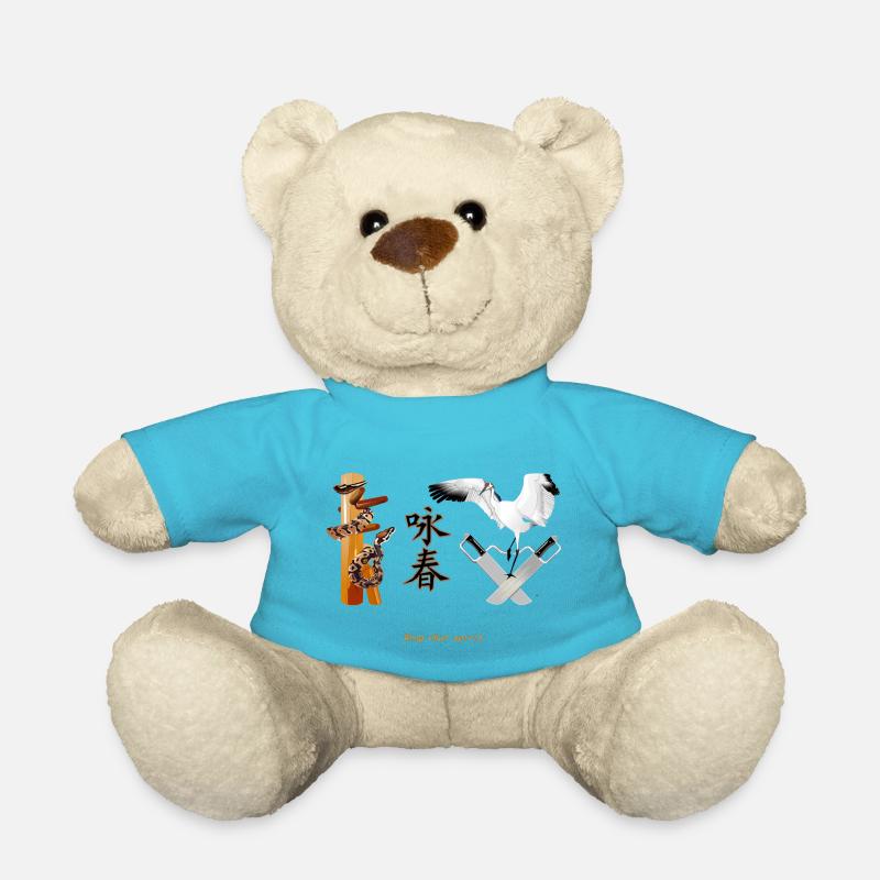 Wing Chun legend - Teddy Bear - atoll blue