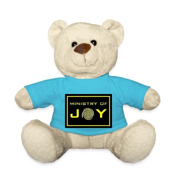 smiler ministère de la joie - Nounours - bleu outremer - Devant
