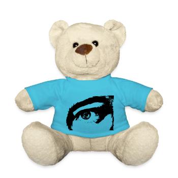 Eye/Auge - Teddy - Atollblau - Vorne