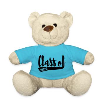 Class of 2022 schlicht vintage Design - Teddy - Atollblau - Vorne