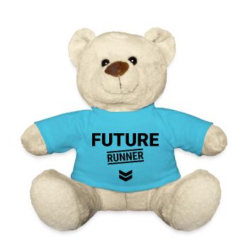 Triathlon Swim Bike Run Marathon - Teddy - Atollblau - Vorne