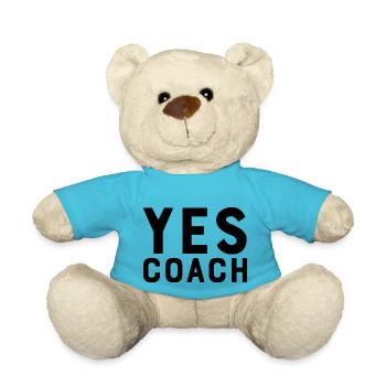 Yes Coach - Teddy Bear - atoll blue - Front