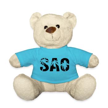 Sao Beach Palmen - Teddy - Atollblau - Vorne