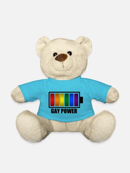 Gay Power - Nounours - bleu outremer