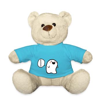 Fantôme surpris - Nounours - bleu outremer - Devant