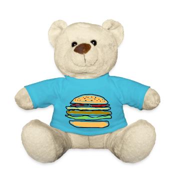 Burger - Nounours - bleu outremer - Devant