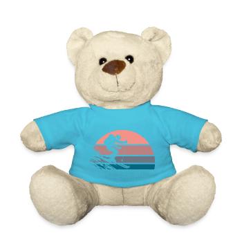 Jour de poudré - Nounours - bleu outremer - Devant