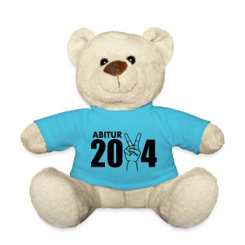 Abitur 2024 - Teddy - Atollblau - Vorne