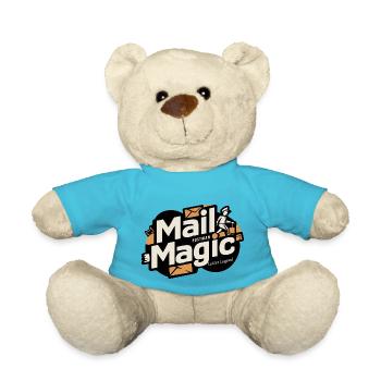 YOUR MAIL CARRIER, LETTER LEGEND - Teddy Bear - atoll blue - Front