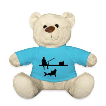 Pêche - Nounours - bleu outremer - Devant