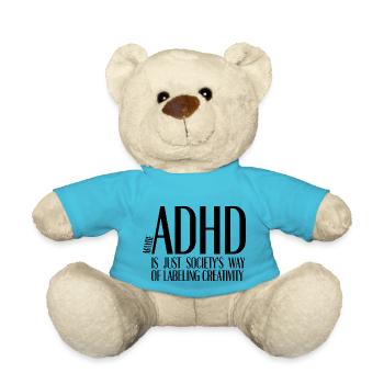 ADHD Is Just Society’s Way of Labeling Creativity - Teddy - Atollblau - Vorne