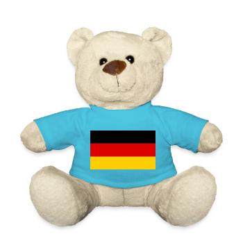 Deutschland - Teddy - Atollblau - Vorne