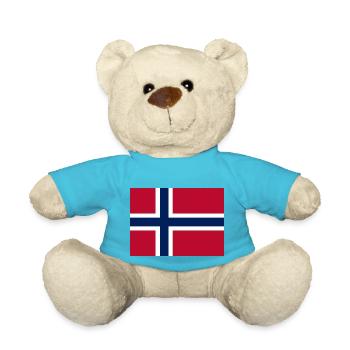 Norway - Teddy Bear - atoll blue - Front