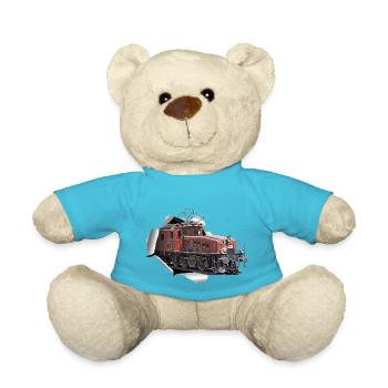 Le CFF Crocodile CE6 8 brise le papier - Nounours - bleu outremer - Devant