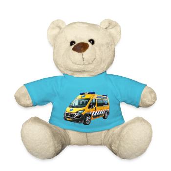 Ambulance modern - Teddy Bear - atoll blue - Front