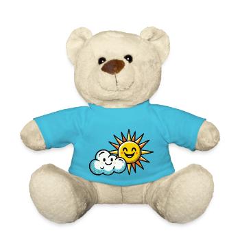 Cloud Sun - Teddy Bear - atoll blue - Front