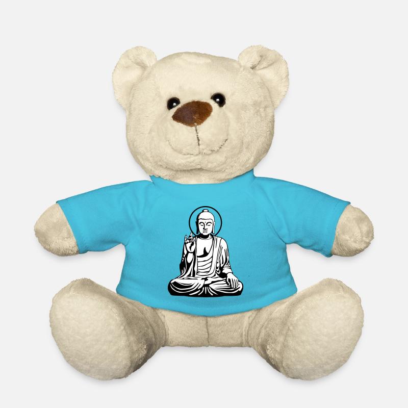 Young Buddha No.1_2c - Teddy - Atollblau