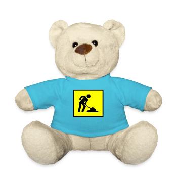 building mechanic construction maurer176 - Teddy Bear - atoll blue - Front