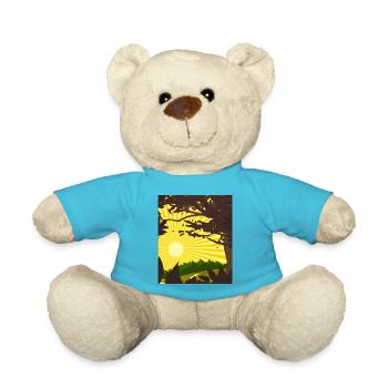 Natur - Teddy - Atollblau - Vorne