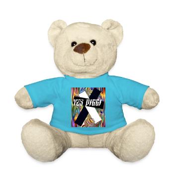 YES Diggi - Teddy - Atollblau - Vorne