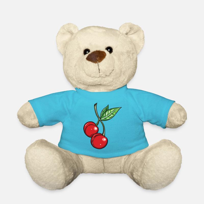 Cerise - Nounours - bleu outremer