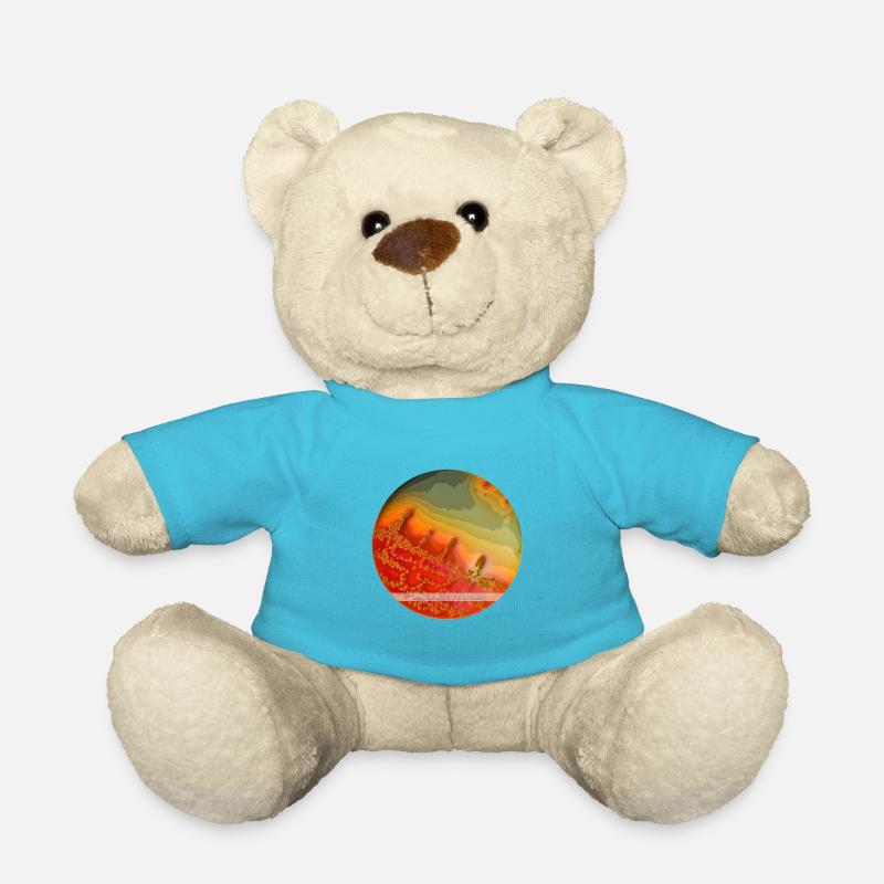 DESIGNED BY BACTERIA Edition 3 - Nounours - bleu outremer