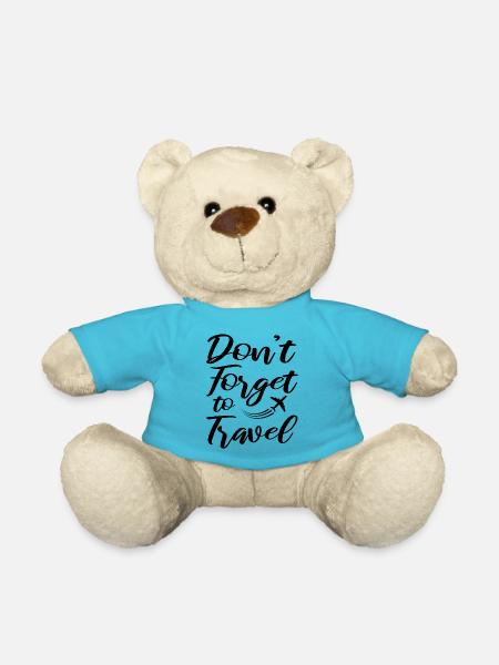 Voyage - Nounours - bleu outremer