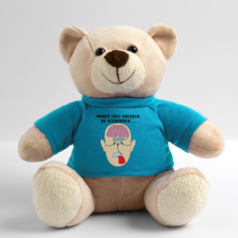 Brain Sockets Cable Control Turn Off Teddy Bear