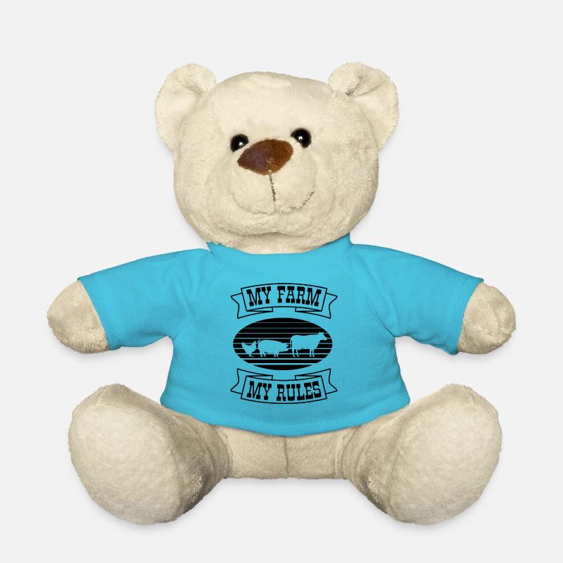 Agriculture agricole - Nounours - bleu outremer