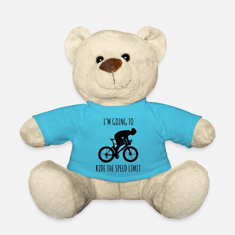 vélo - Nounours - bleu outremer